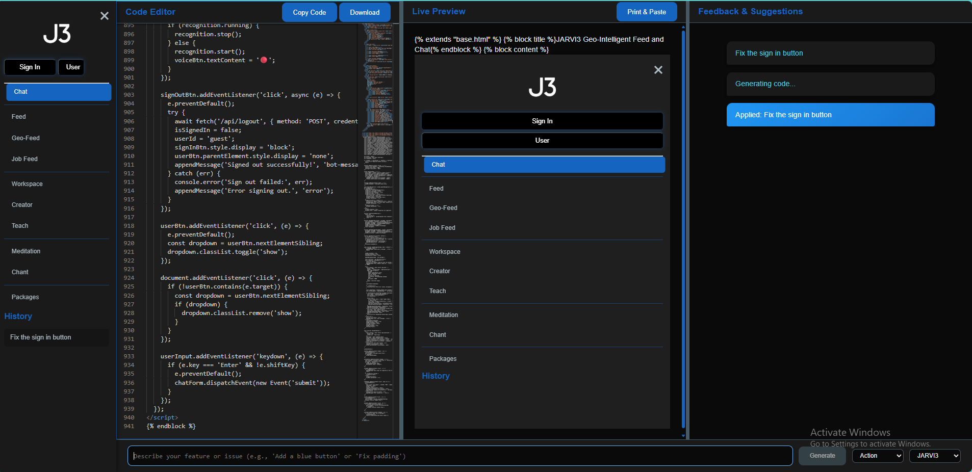 JARVI3 Progress Image 3